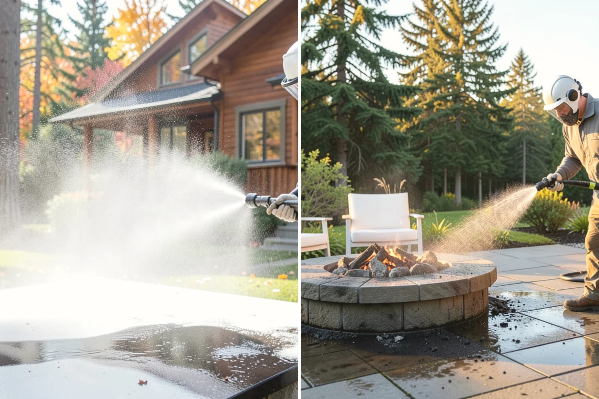Deck Mildew Removal in Steilacoom, Pierce County, WA - Apply a mildew-killing treatment to the boards