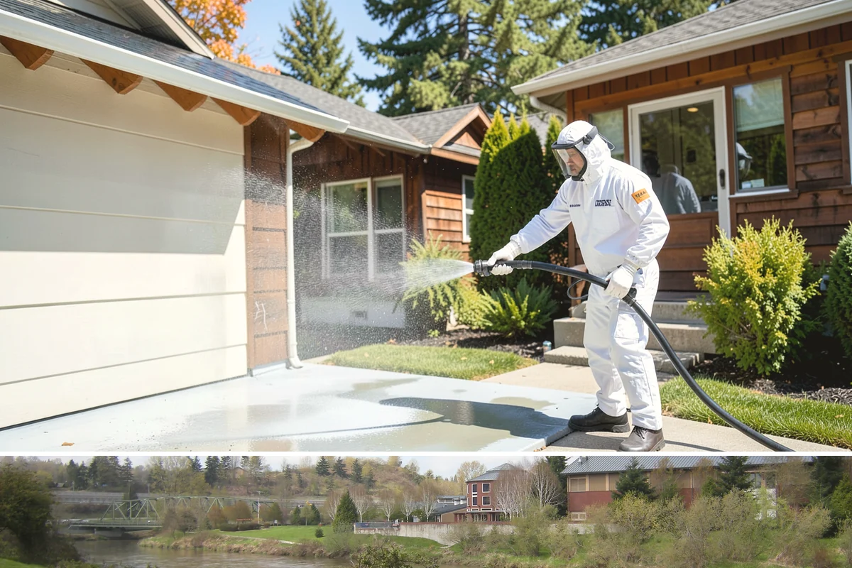 Deck Mildew Removal in Tukwila, King County, WA - Remove deck mildew in late spring and again in fall to stay ahead of damp conditions.