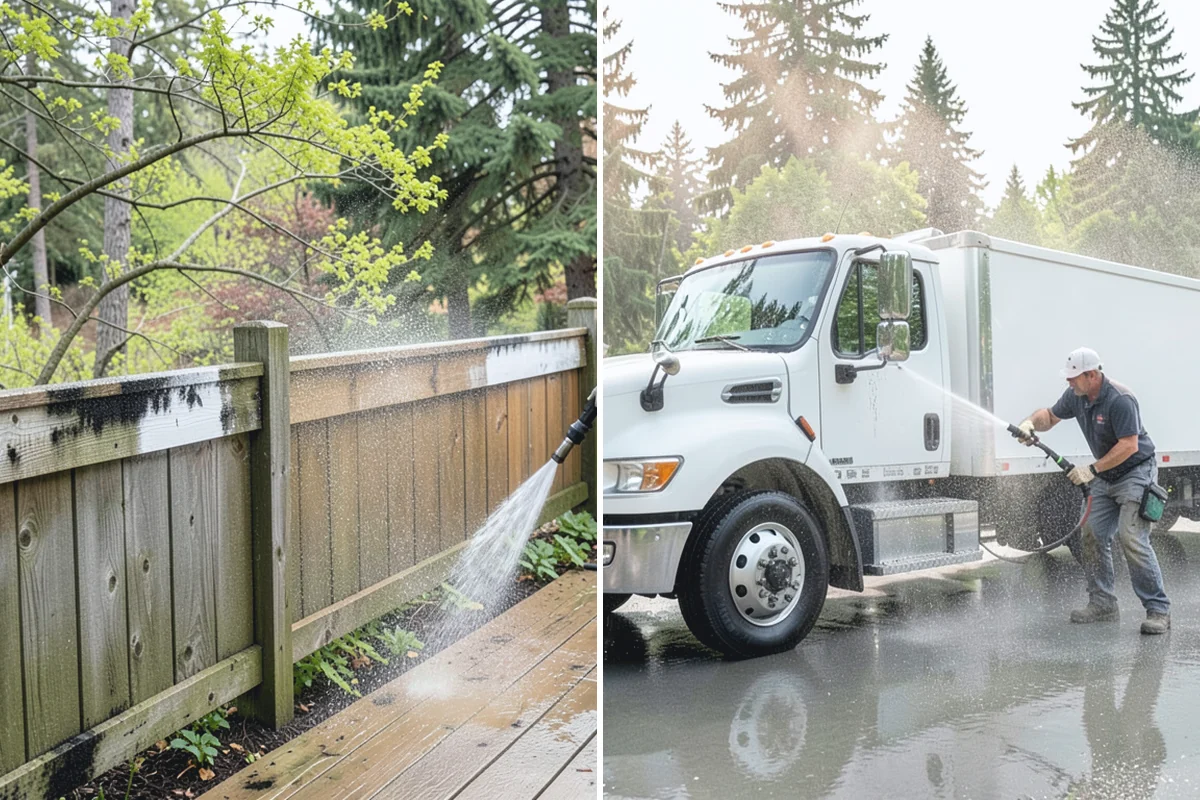 Deck Mildew Removal in Wilkeson, Pierce County, WA - Apply a mildew-killing treatment to the boards