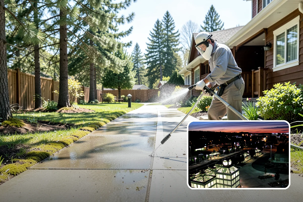 Deck Paint Removal in Auburn, King County, WA - Removes peeling deck paint to sound wood
