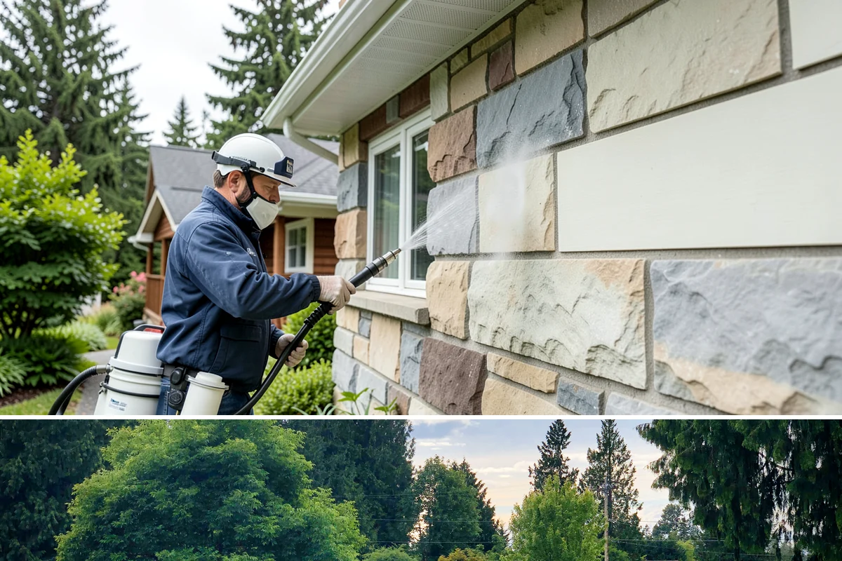 Deck Paint Removal in Bonney Lake, Pierce County, WA - Remove deck paint during dry summer weeks so the wood cures before refinishing.