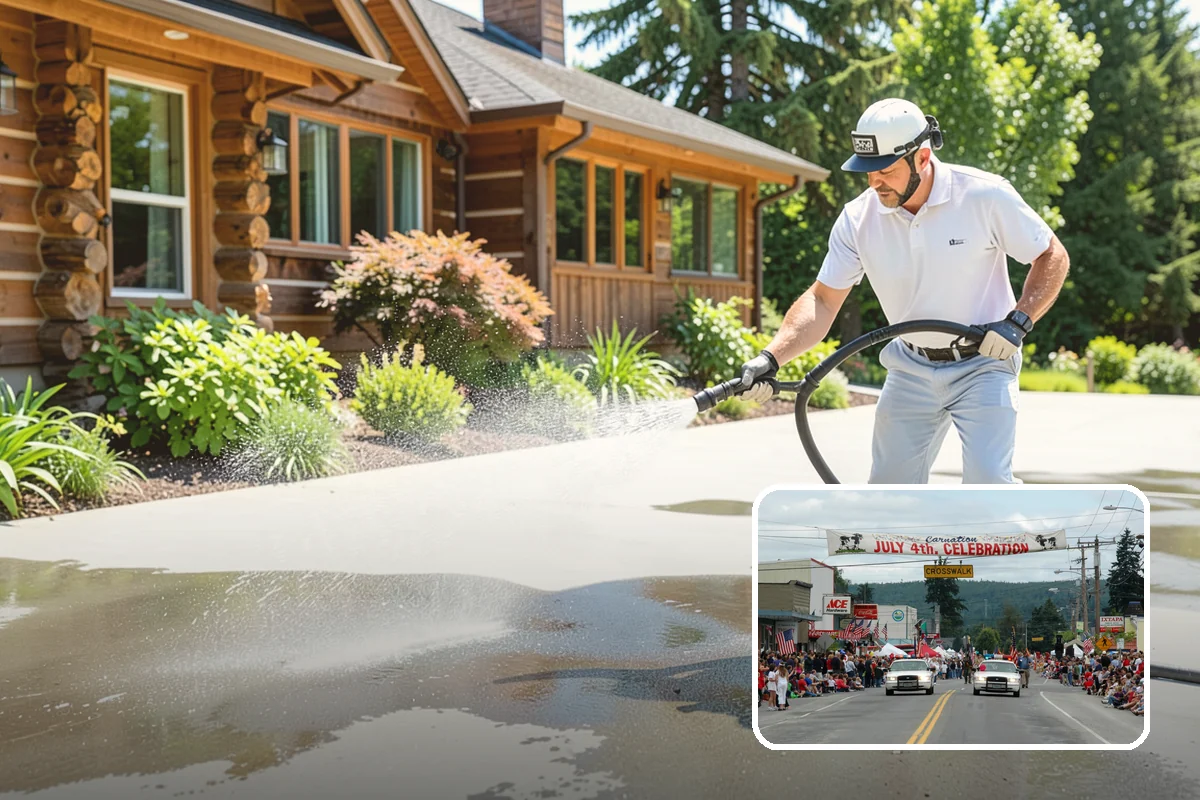 Deck Paint Removal in Carnation, King County, WA - Removes peeling deck paint to sound wood