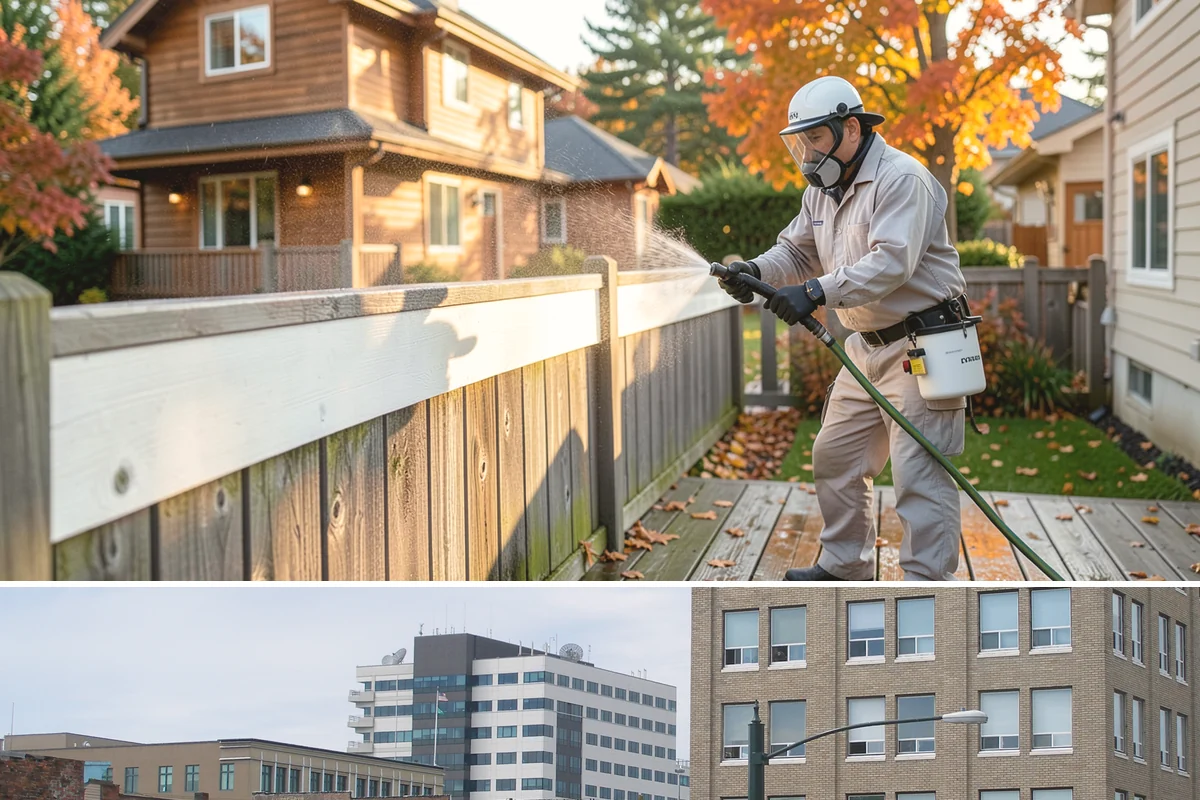 Deck Paint Removal in Everett, Snohomish County, WA - Remove deck paint during dry summer weeks so the wood cures before refinishing.