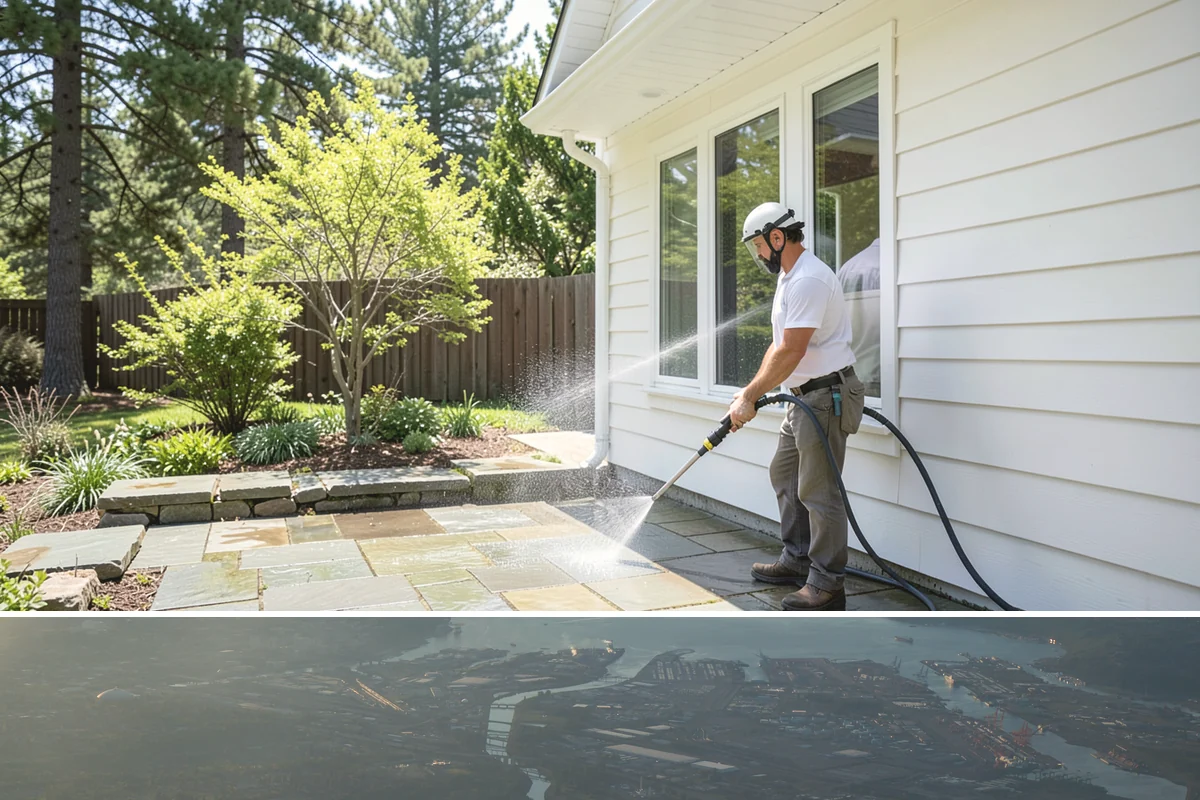 Deck Paint Removal in Fife, Pierce County, WA - Remove deck paint during dry summer weeks so the wood cures before refinishing.