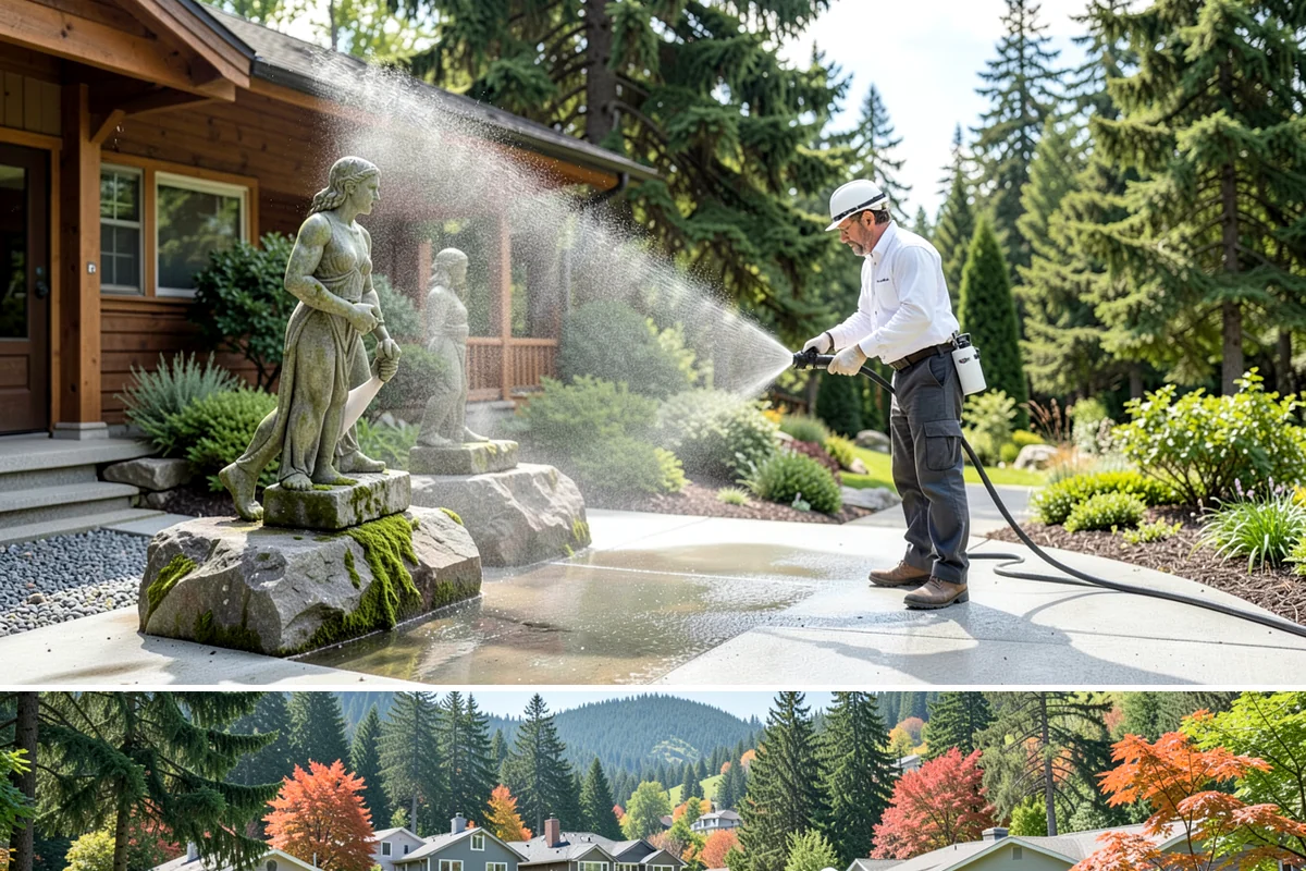 Deck Paint Removal in Fircrest, Pierce County, WA - Remove deck paint during dry summer weeks so the wood cures before refinishing.