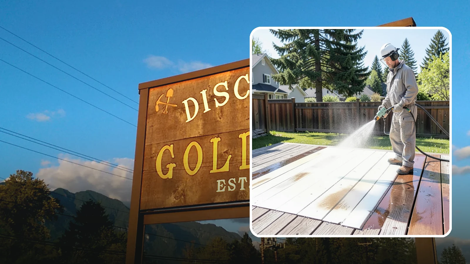 Deck Paint Removal in Gold Bar, Snohomish County, WA - Remove failing deck paint to expose sound wood for a proper refinish or restain.