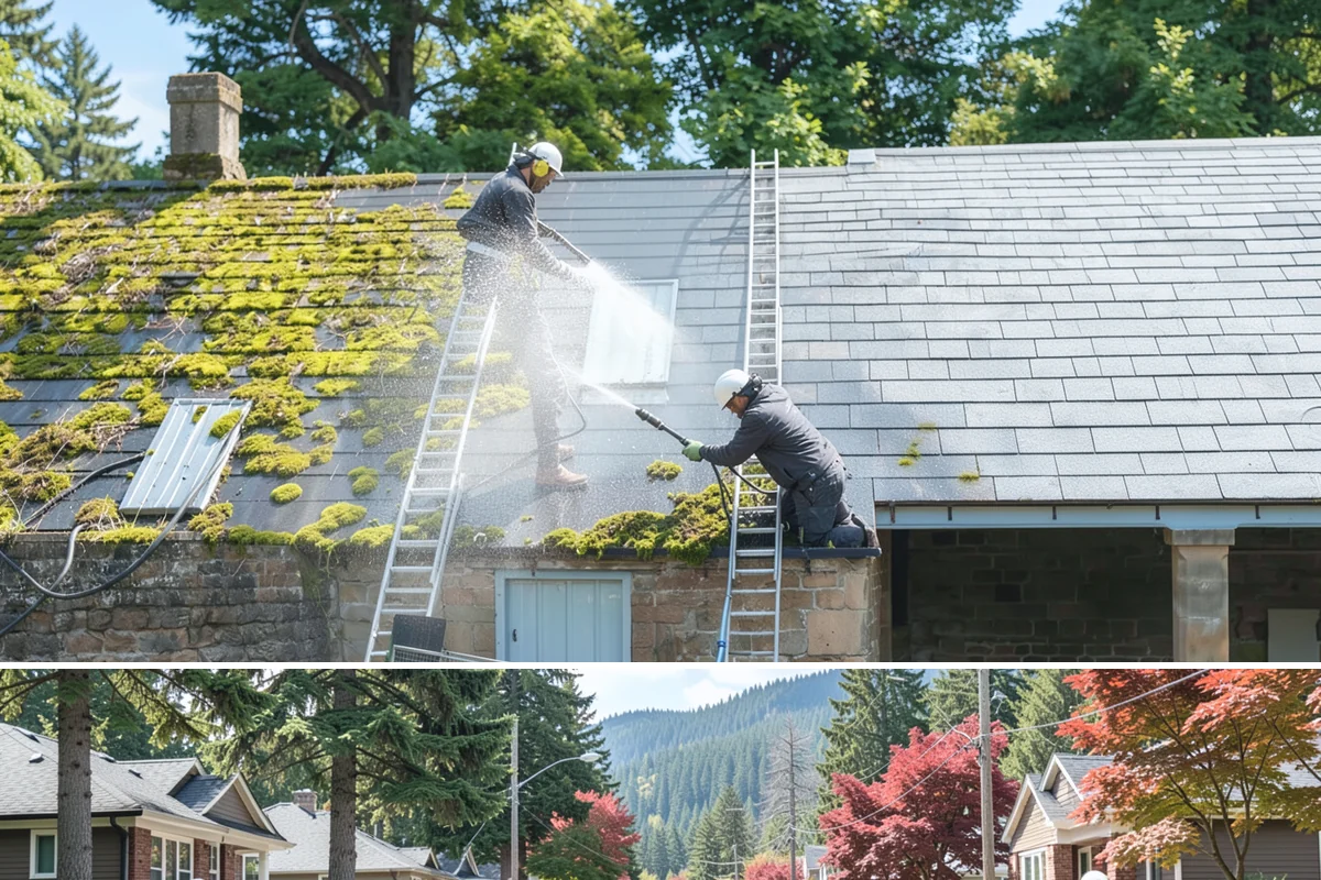 Deck Paint Removal in Hunts Point, King County, WA - Remove deck paint during dry summer weeks so the wood cures before refinishing.