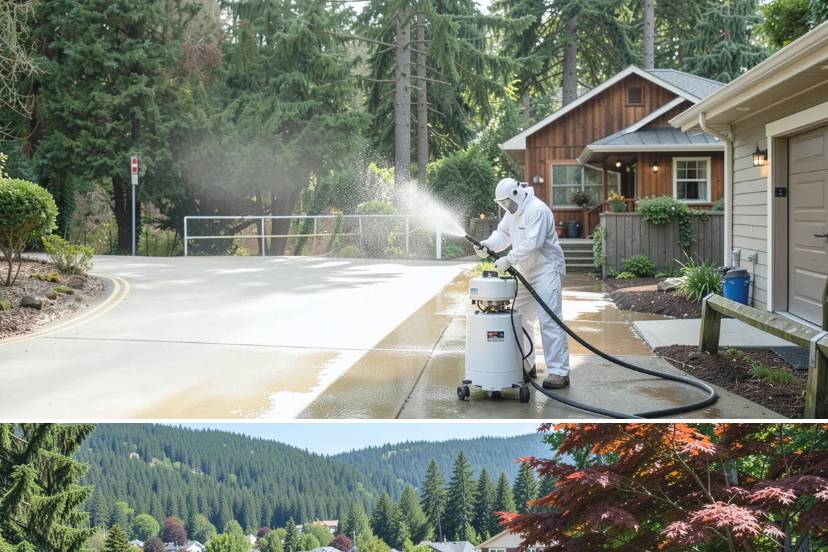 Deck Paint Removal in Index, Snohomish County, WA - Remove deck paint during dry summer weeks so the wood cures before refinishing.
