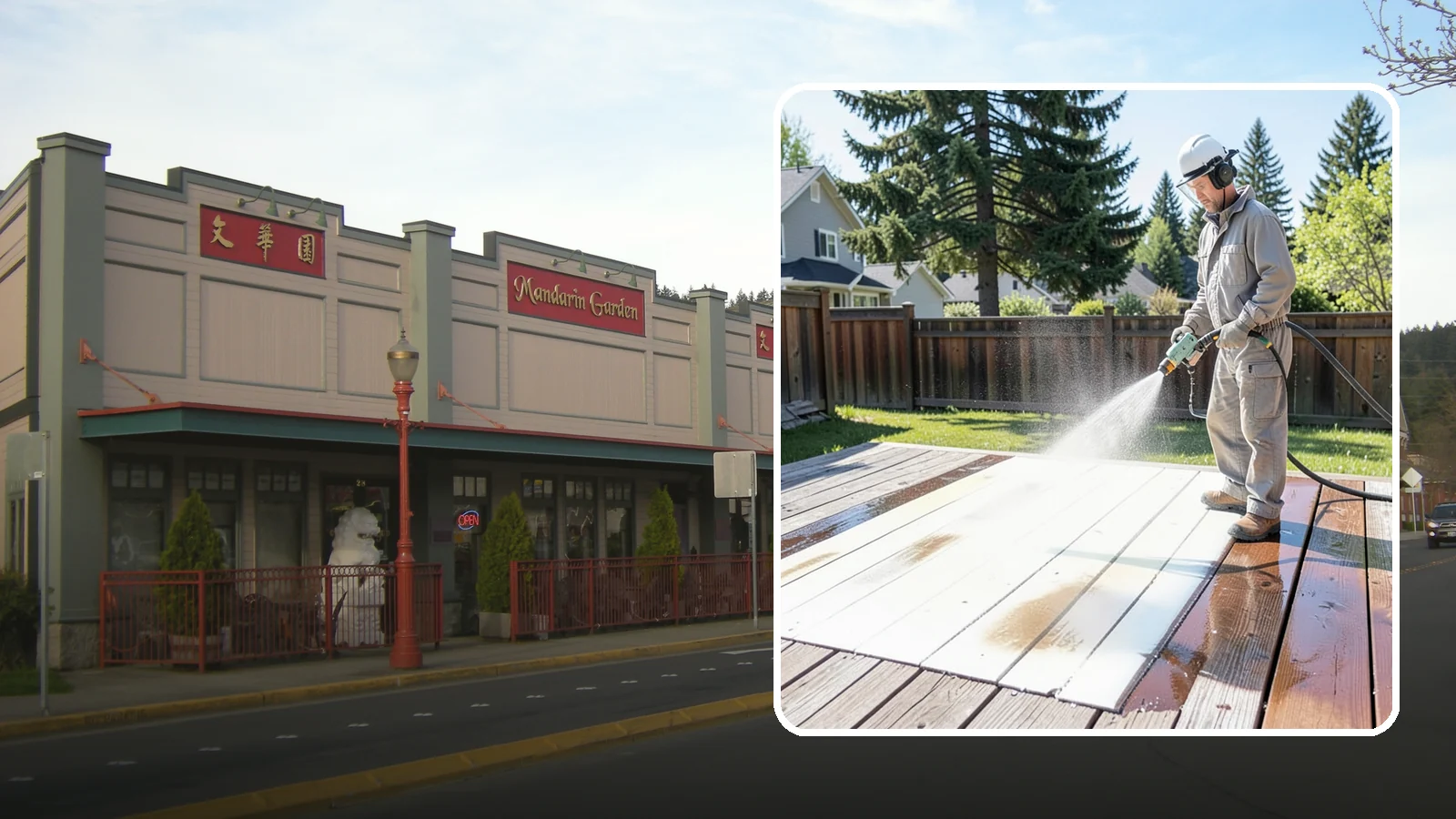 Deck Paint Removal in Issaquah, King County, WA - Remove failing deck paint to expose sound wood for a proper refinish or restain.