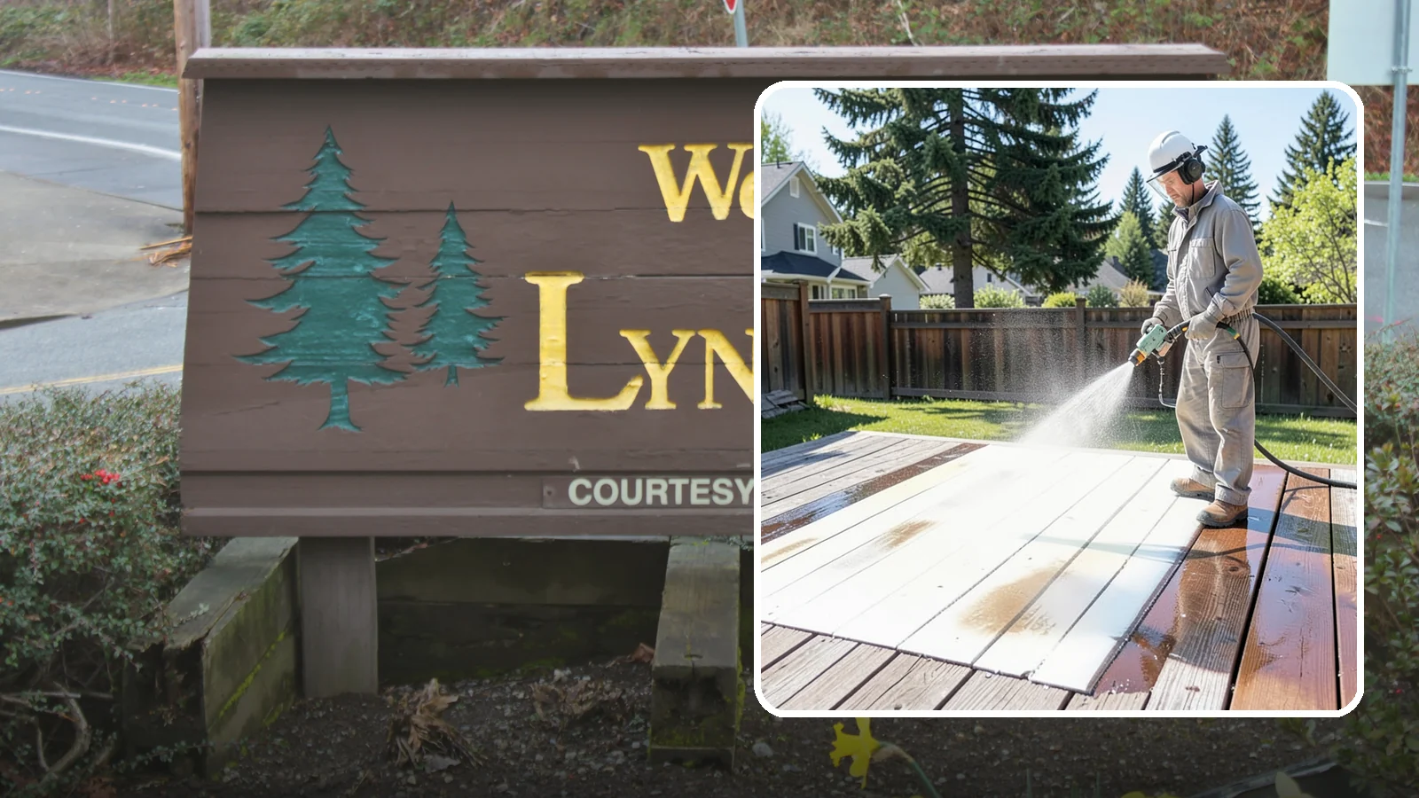 Deck Paint Removal in Lynnwood, Snohomish County, WA - Remove failing deck paint to expose sound wood for a proper refinish or restain.