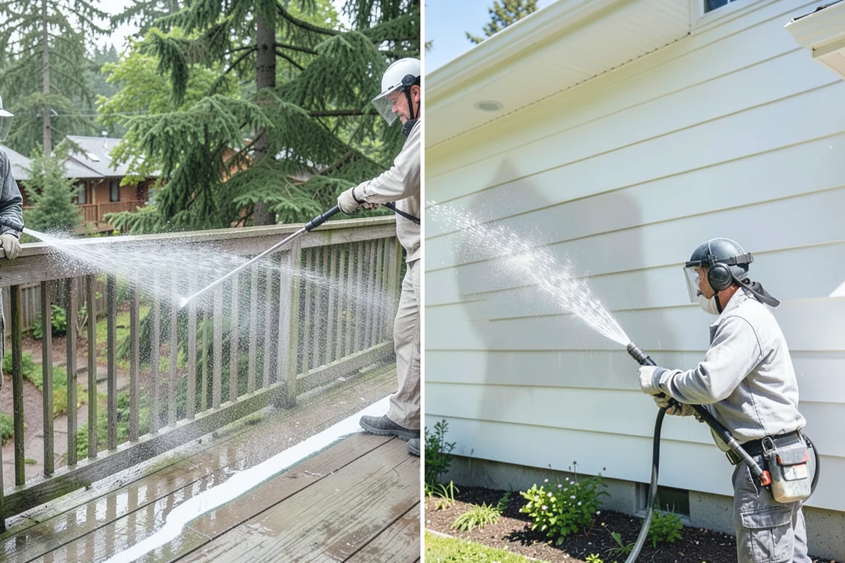 Deck Paint Removal in Marysville, Snohomish County, WA - Apply a paint remover suited to the coating