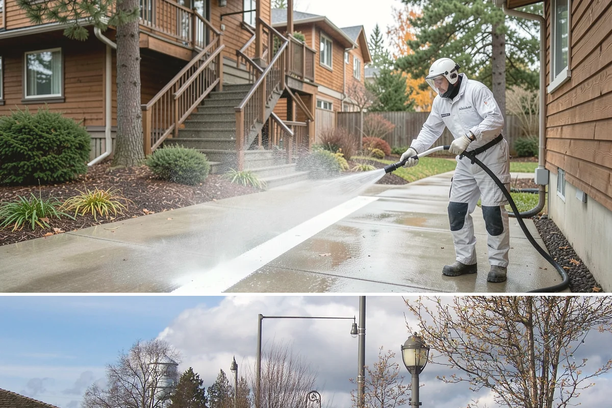 Deck Paint Removal in Marysville, Snohomish County, WA - Remove deck paint during dry summer weeks so the wood cures before refinishing.