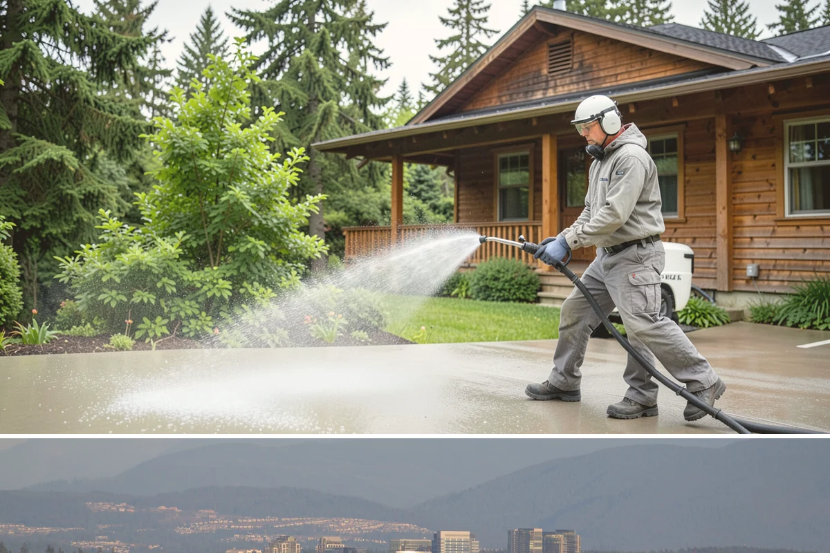 Deck Paint Removal in Medina, King County, WA - Remove deck paint during dry summer weeks so the wood cures before refinishing.
