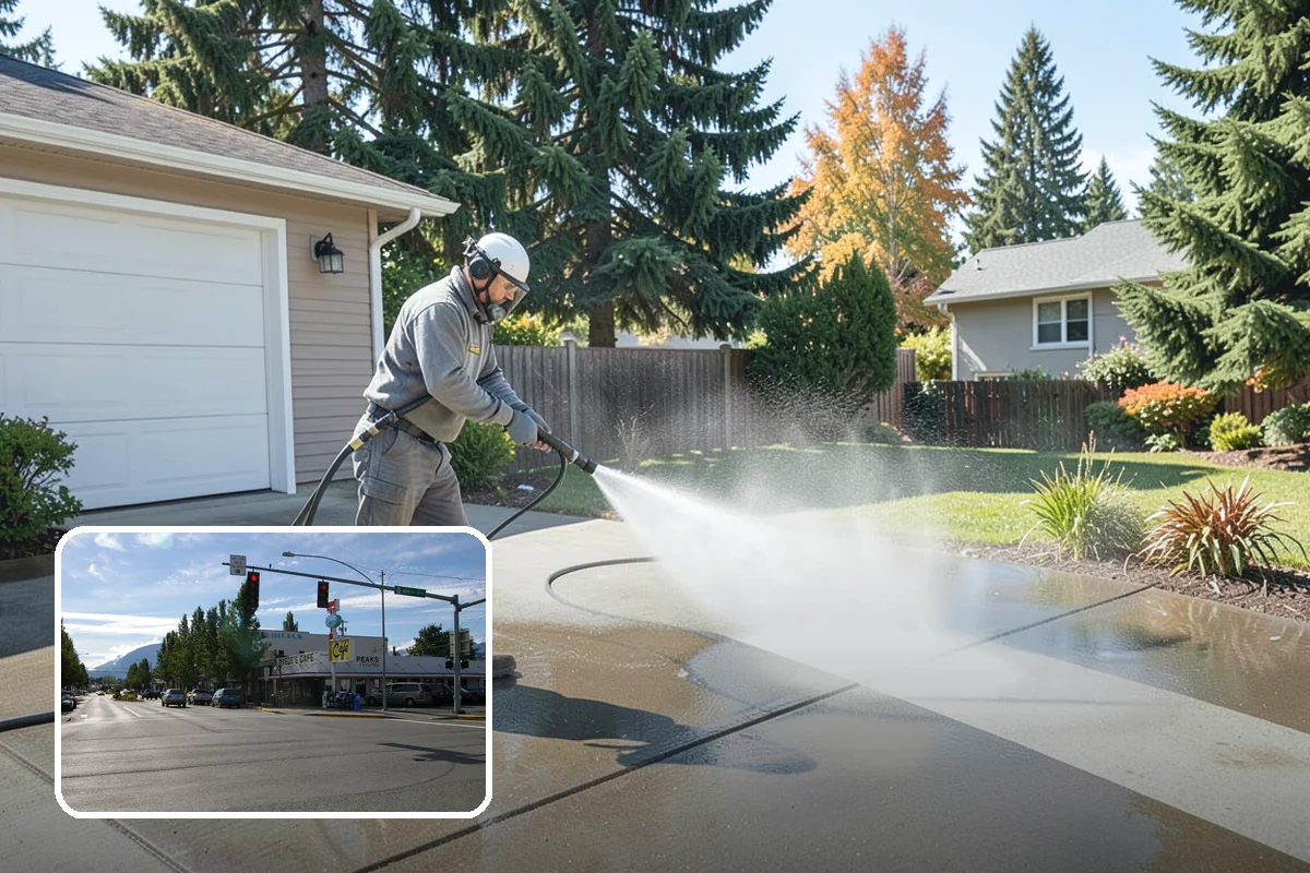 Deck Paint Removal in North Bend, King County, WA - Removes peeling deck paint to sound wood