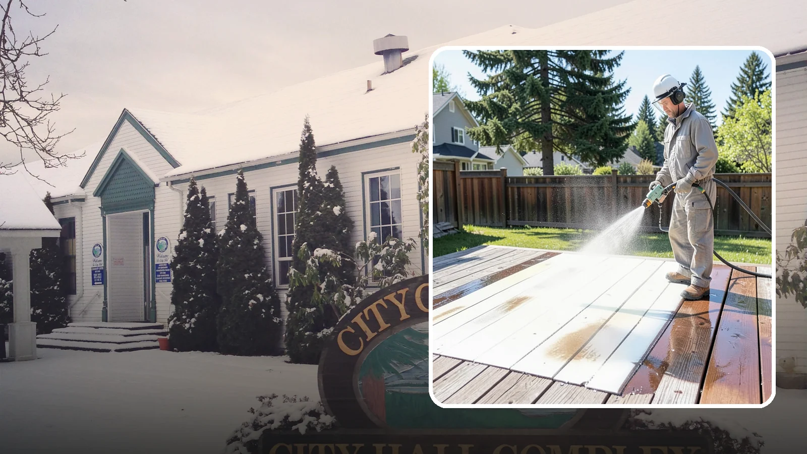 Deck Paint Removal in Pacific, King County, WA - Remove failing deck paint to expose sound wood for a proper refinish or restain.