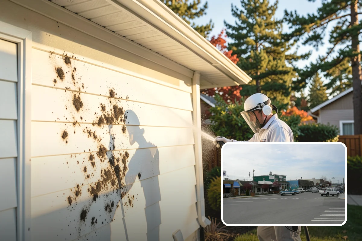 Deck Paint Removal in Stanwood, Snohomish County, WA - Removes peeling deck paint to sound wood