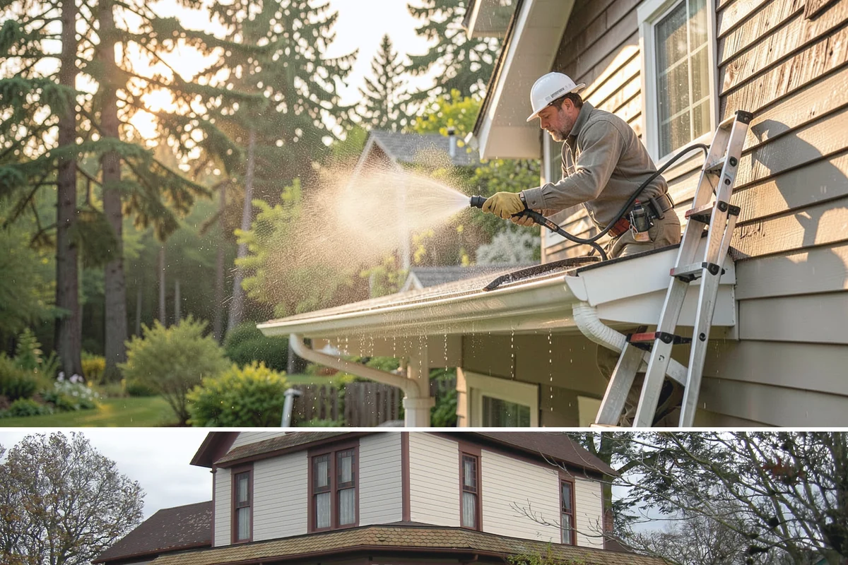 Deck Paint Removal in Sumner, Pierce County, WA - Remove deck paint during dry summer weeks so the wood cures before refinishing.