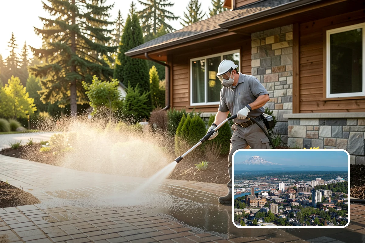 Deck Paint Removal in Tacoma, Pierce County, WA - Removes peeling deck paint to sound wood