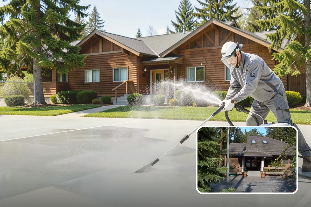 Deck Paint Removal in Yarrow Point, King County, WA - Removes peeling deck paint to sound wood