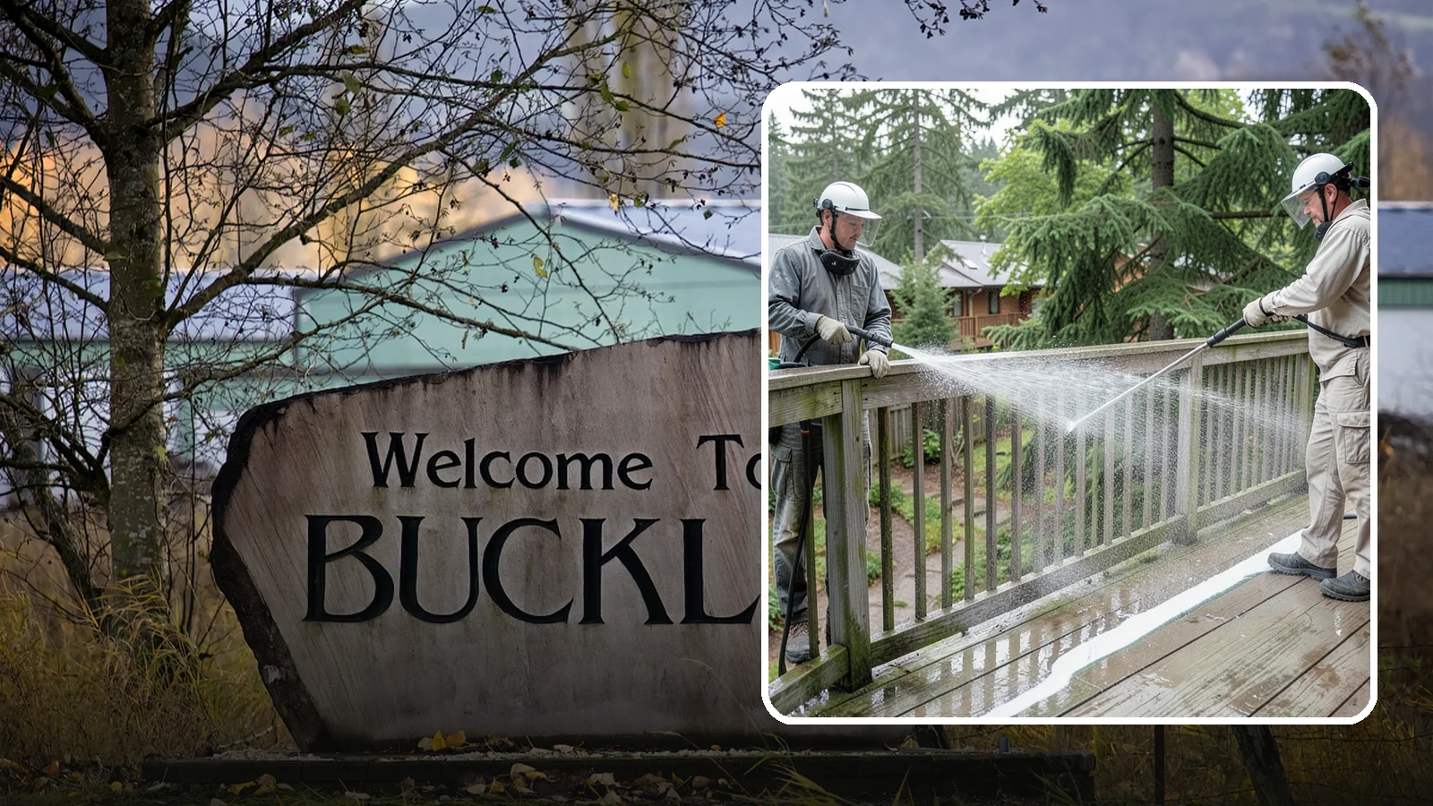 Deck Railing Cleaning in Buckley, Pierce County, WA - Detail-clean deck railings, balusters, and caps where grime and algae cling out of reach.