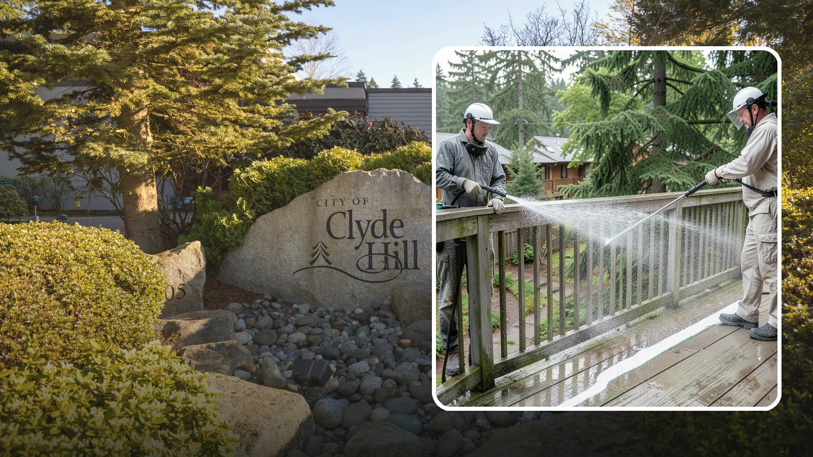 Deck Railing Cleaning in Clyde Hill, King County, WA - Detail-clean deck railings, balusters, and caps where grime and algae cling out of reach.