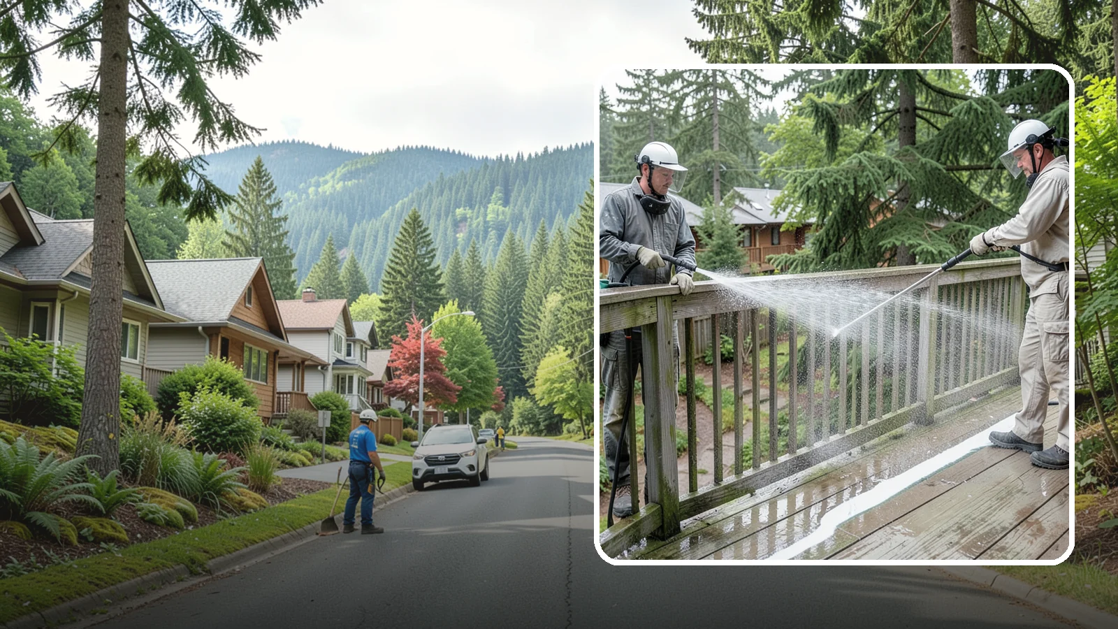 Deck Railing Cleaning in Darrington, Snohomish County, WA - Detail-clean deck railings, balusters, and caps where grime and algae cling out of reach.