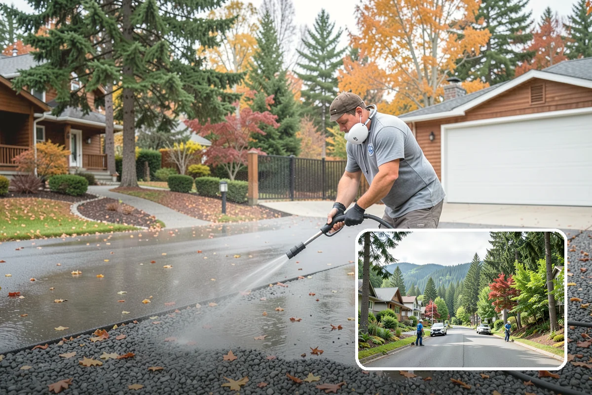 Deck Railing Cleaning in Darrington, Snohomish County, WA - Cleans balusters, caps, and joints thoroughly