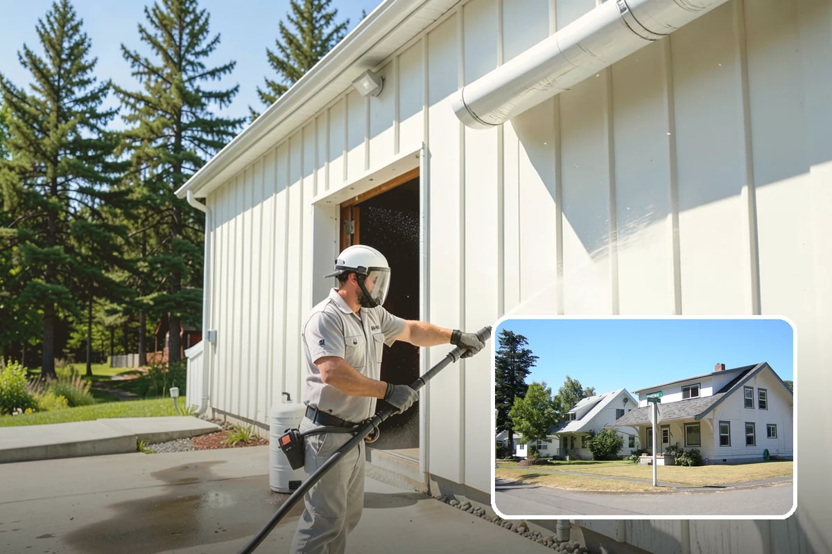 Deck Railing Cleaning in DuPont, Pierce County, WA - Cleans balusters, caps, and joints thoroughly
