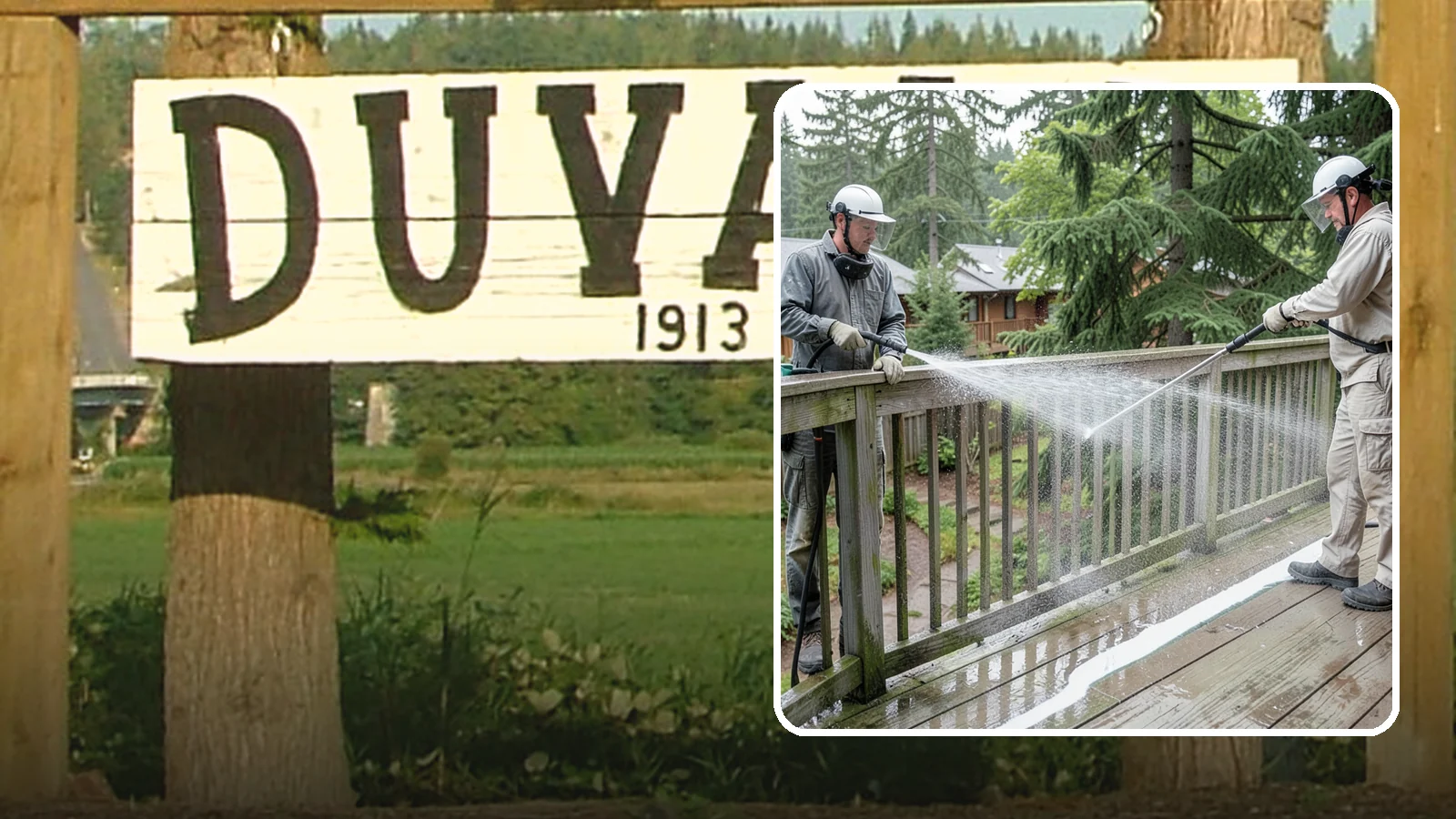 Deck Railing Cleaning in Duvall, King County, WA - Detail-clean deck railings, balusters, and caps where grime and algae cling out of reach.