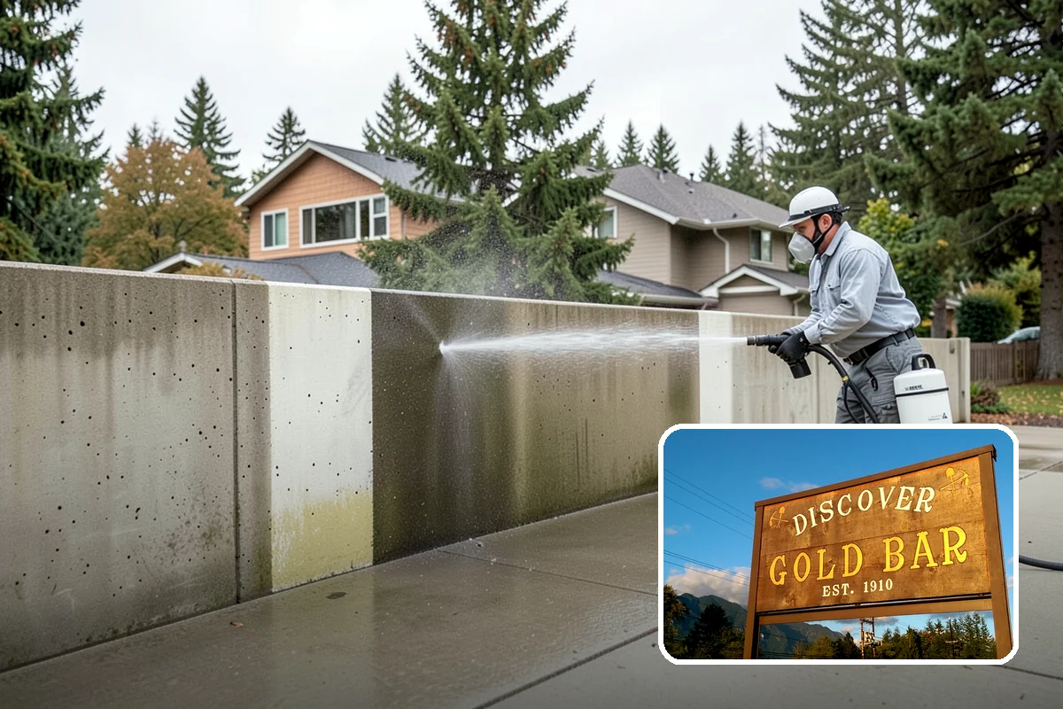 Deck Railing Cleaning in Gold Bar, Snohomish County, WA - Cleans balusters, caps, and joints thoroughly