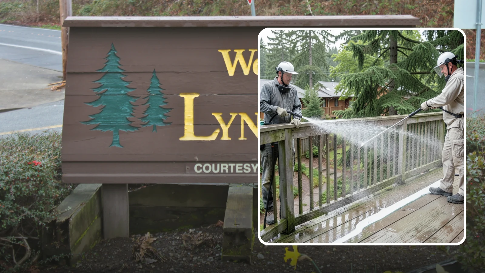 Deck Railing Cleaning in Lynnwood, Snohomish County, WA - Detail-clean deck railings, balusters, and caps where grime and algae cling out of reach.