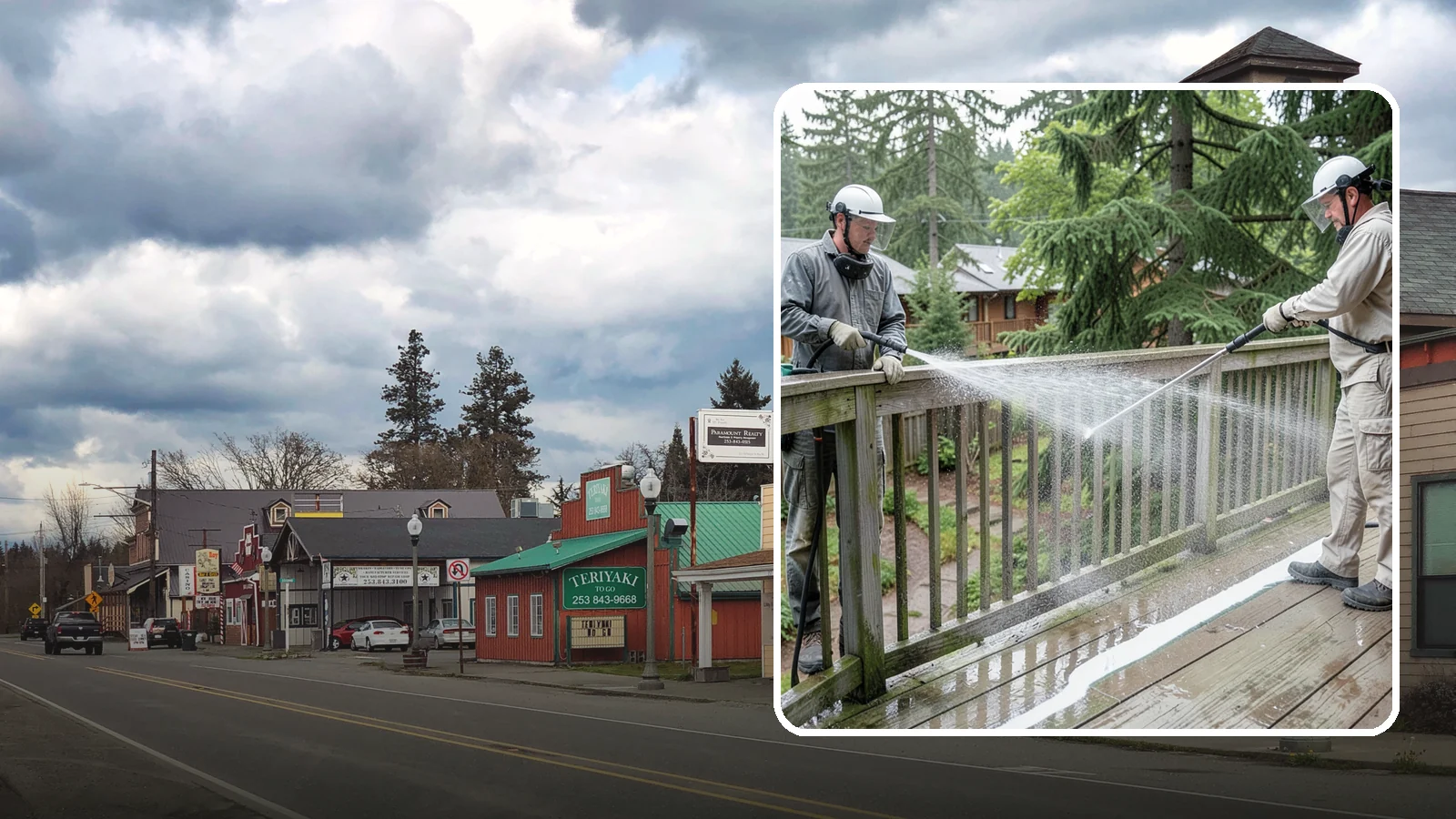 Deck Railing Cleaning in Roy, Pierce County, WA - Detail-clean deck railings, balusters, and caps where grime and algae cling out of reach.