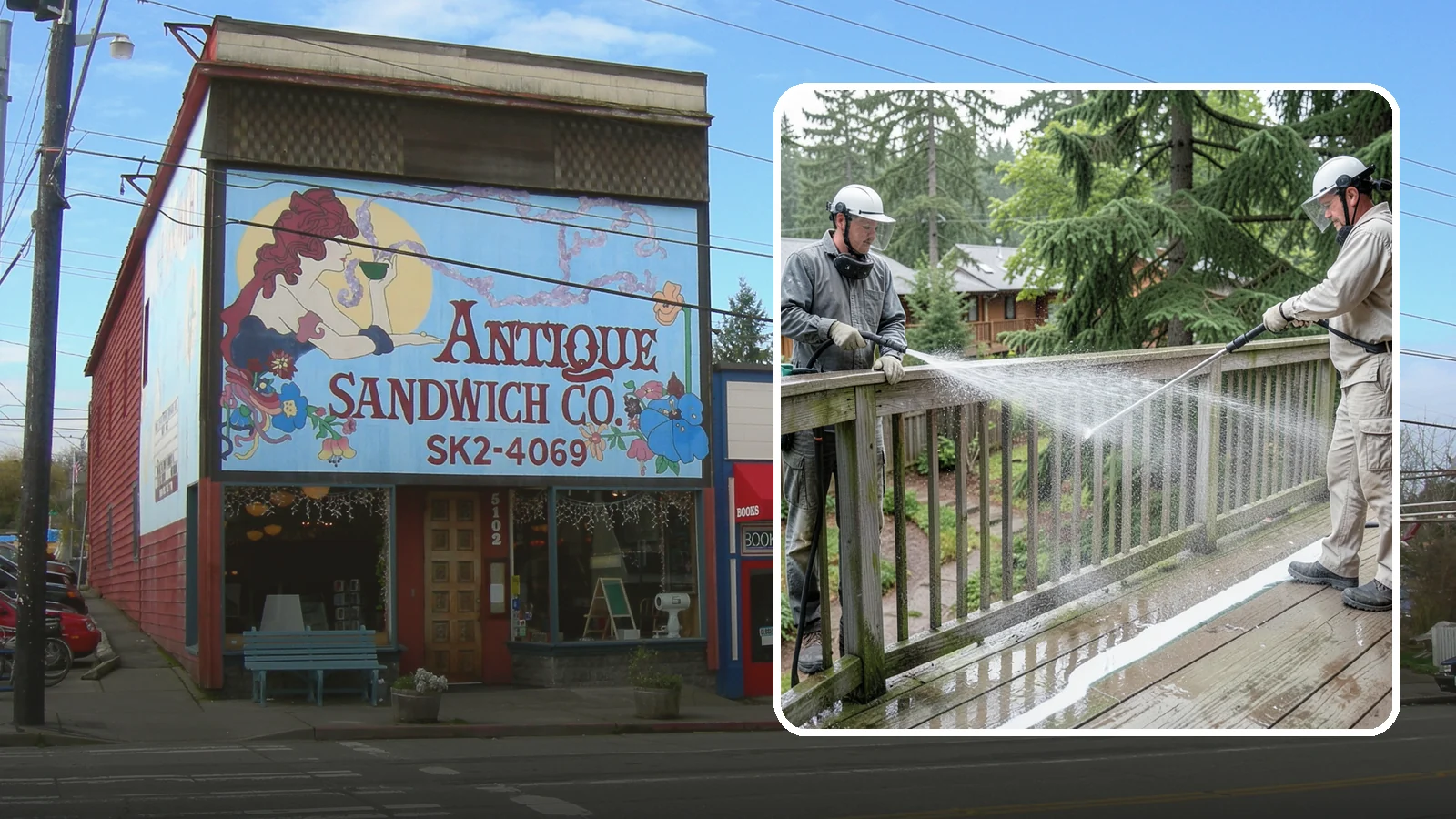 Deck Railing Cleaning in Ruston, Pierce County, WA - Detail-clean deck railings, balusters, and caps where grime and algae cling out of reach.