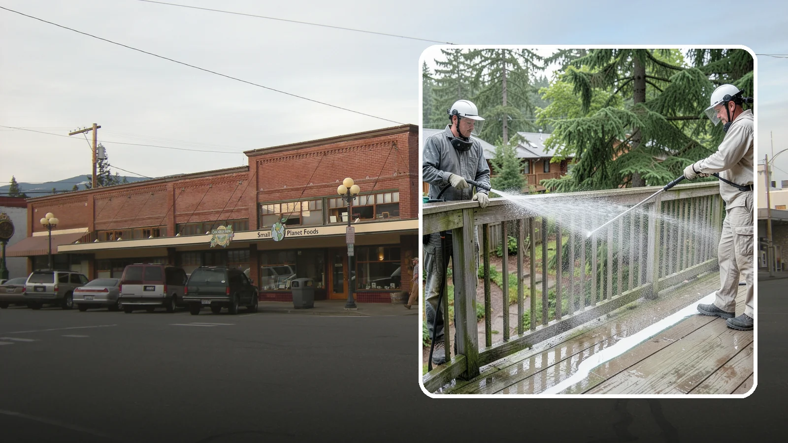 Deck Railing Cleaning in Sedro-Woolley, Skagit County, WA - Detail-clean deck railings, balusters, and caps where grime and algae cling out of reach.