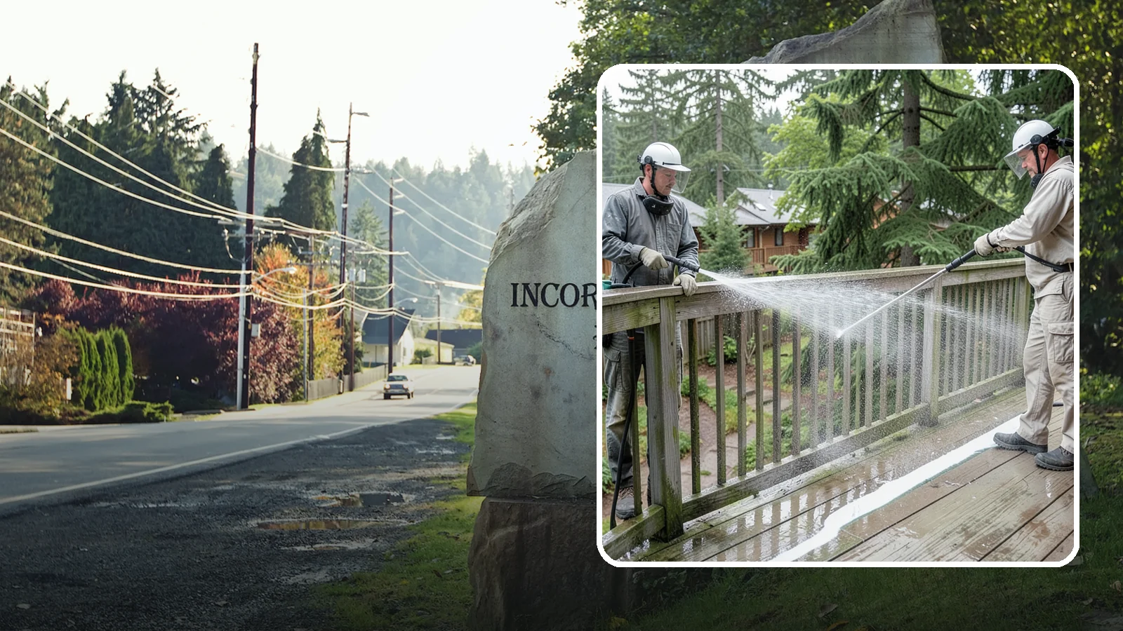 Deck Railing Cleaning in Wilkeson, Pierce County, WA - Detail-clean deck railings, balusters, and caps where grime and algae cling out of reach.