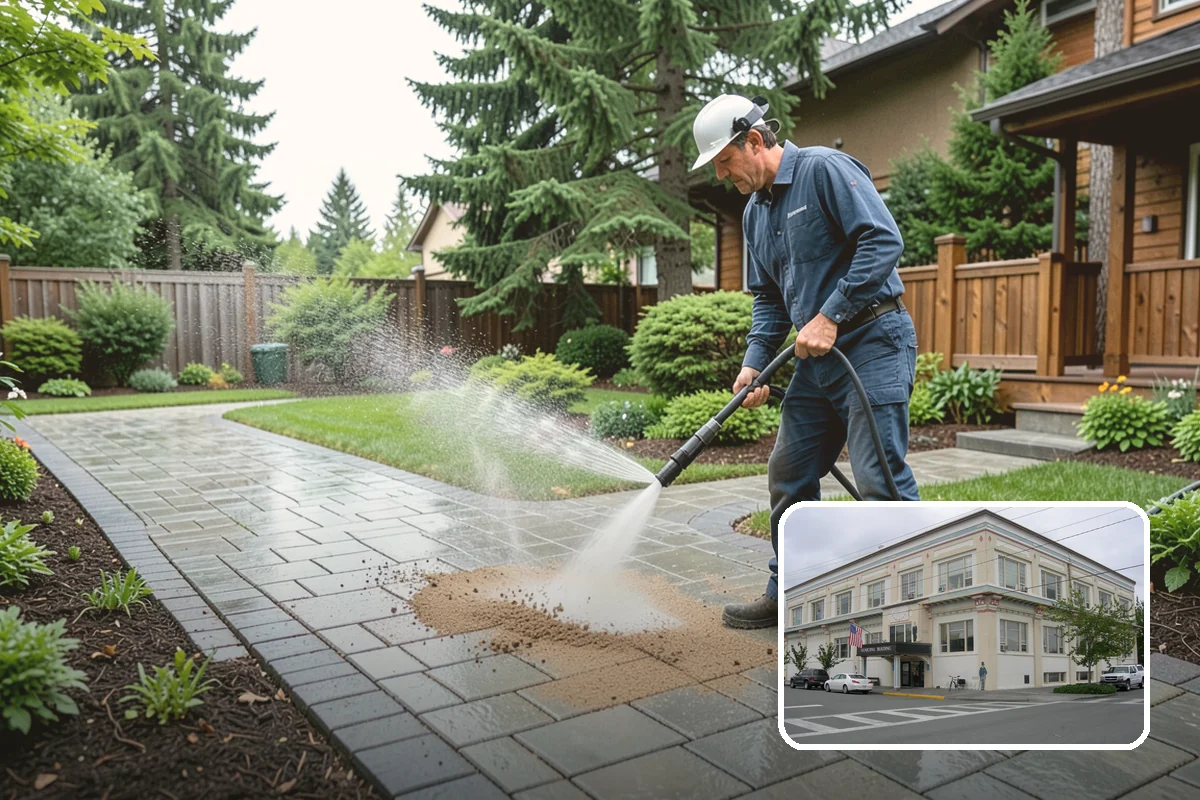 Deck Restoration Cleaning in Anacortes, Skagit County, WA - Recovers a neglected deck to usable wood
