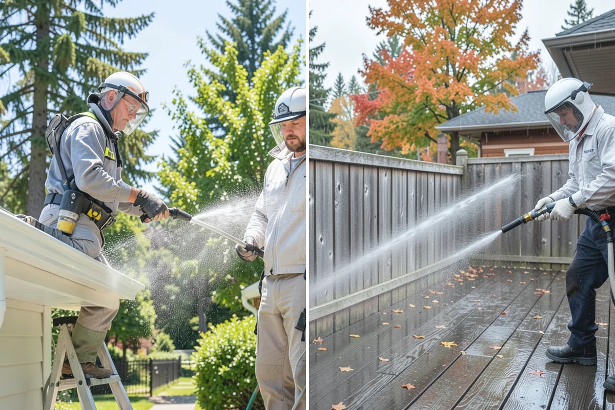 Deck Restoration Cleaning in Beaux Arts Village, King County, WA - Assess board condition and plan the stages