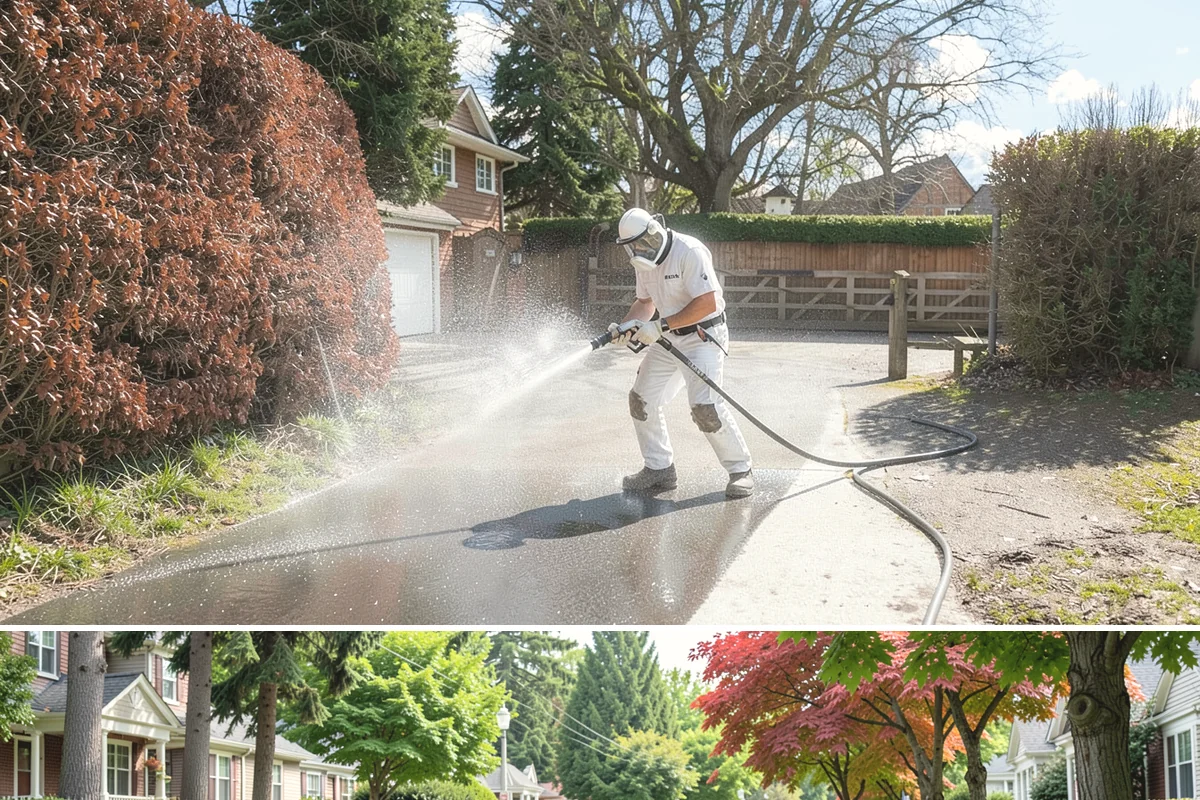 Deck Restoration Cleaning in Beaux Arts Village, King County, WA - Restore weathered decks across summer to allow each stage to dry between steps.