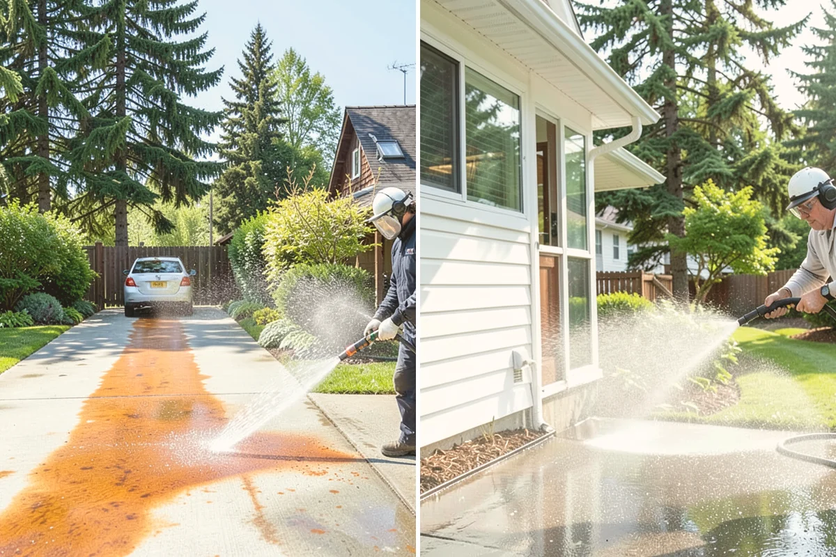 Deck Restoration Cleaning in Bellevue, King County, WA - Assess board condition and plan the stages