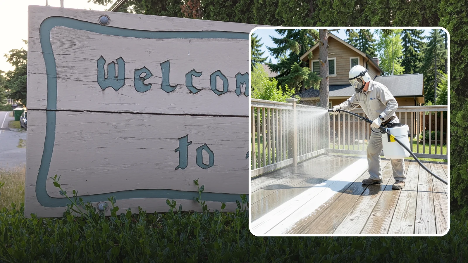 Deck Restoration Cleaning in Brier, Snohomish County, WA - Deep-restore a neglected deck through staged cleaning, stripping, and brightening back to usable wood.