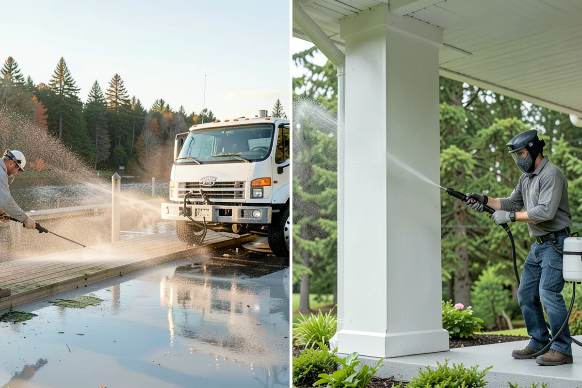 Deck Restoration Cleaning in DuPont, Pierce County, WA - Assess board condition and plan the stages