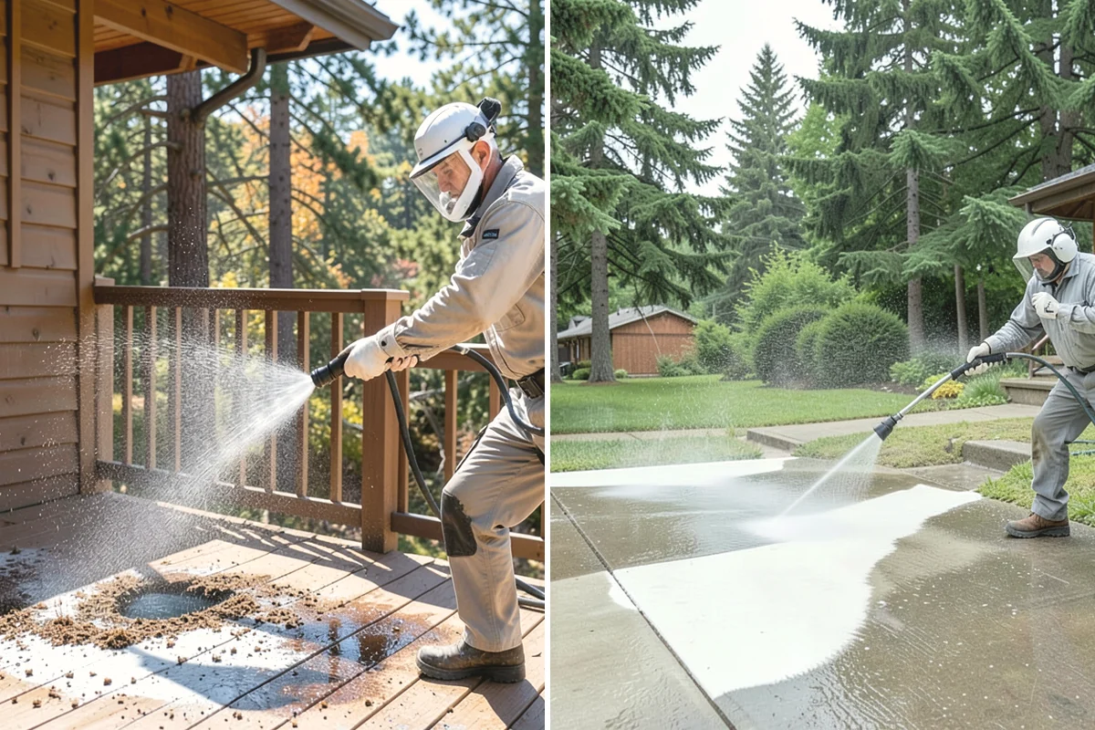 Deck Restoration Cleaning in Duvall, King County, WA - Assess board condition and plan the stages