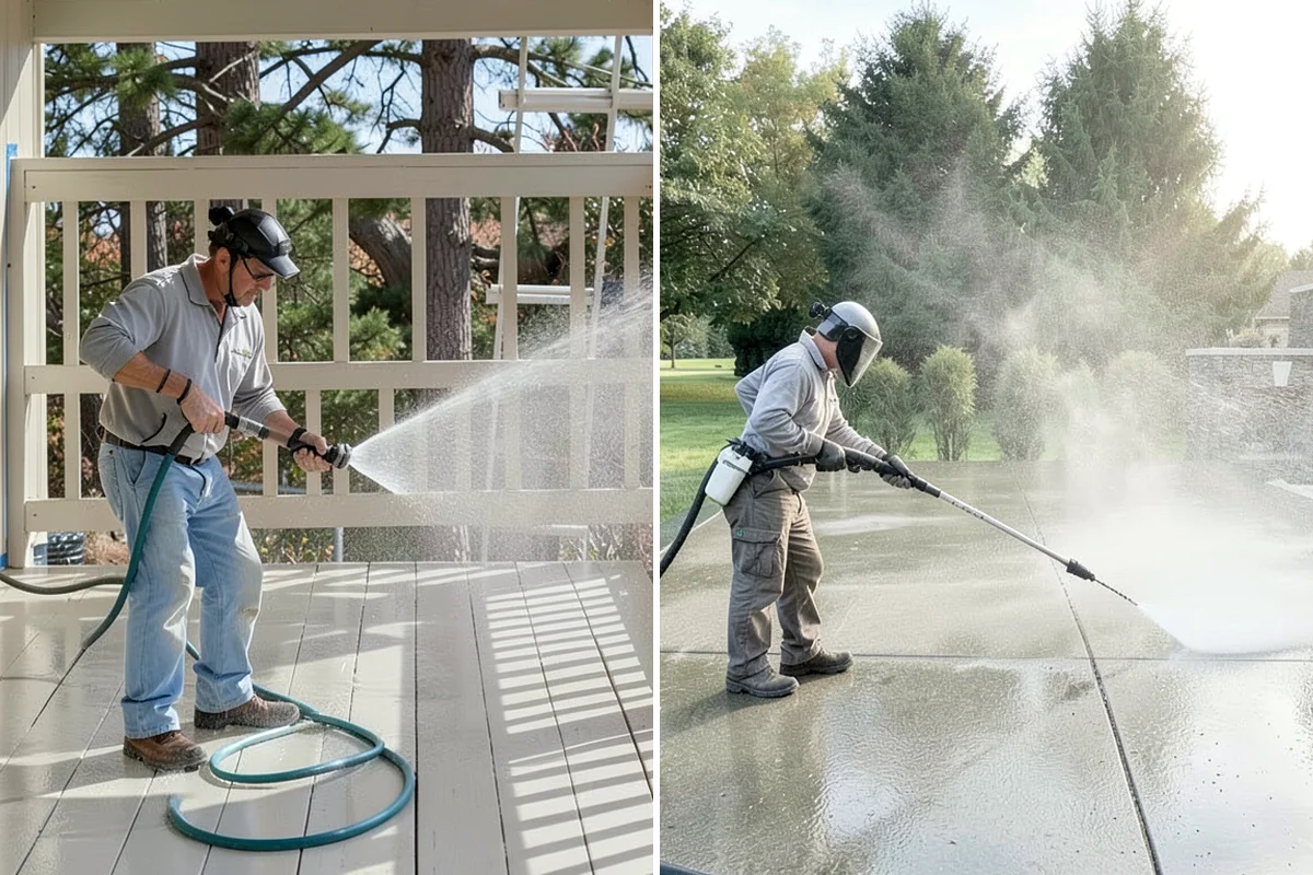 Deck Restoration Cleaning in Federal Way, King County, WA - Assess board condition and plan the stages