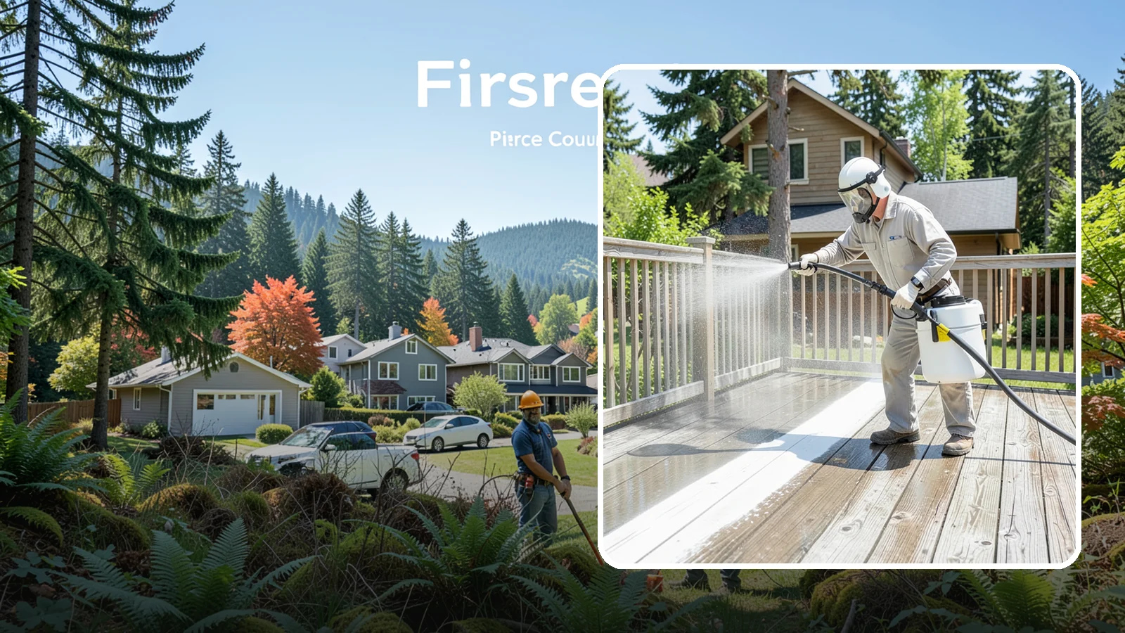 Deck Restoration Cleaning in Fircrest, Pierce County, WA - Deep-restore a neglected deck through staged cleaning, stripping, and brightening back to usable wood.