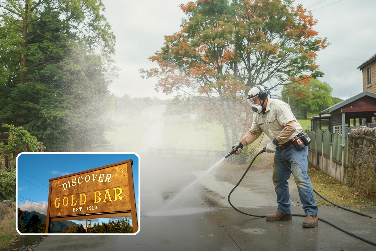 Deck Restoration Cleaning in Gold Bar, Snohomish County, WA - Recovers a neglected deck to usable wood