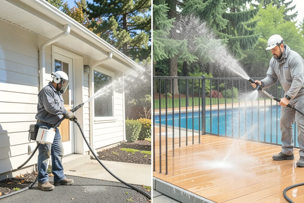 Deck Restoration Cleaning in Issaquah, King County, WA - Assess board condition and plan the stages