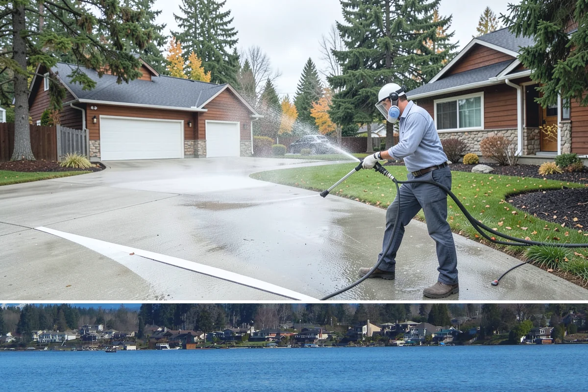 Deck Restoration Cleaning in Lake Stevens, Snohomish County, WA - Restore weathered decks across summer to allow each stage to dry between steps.