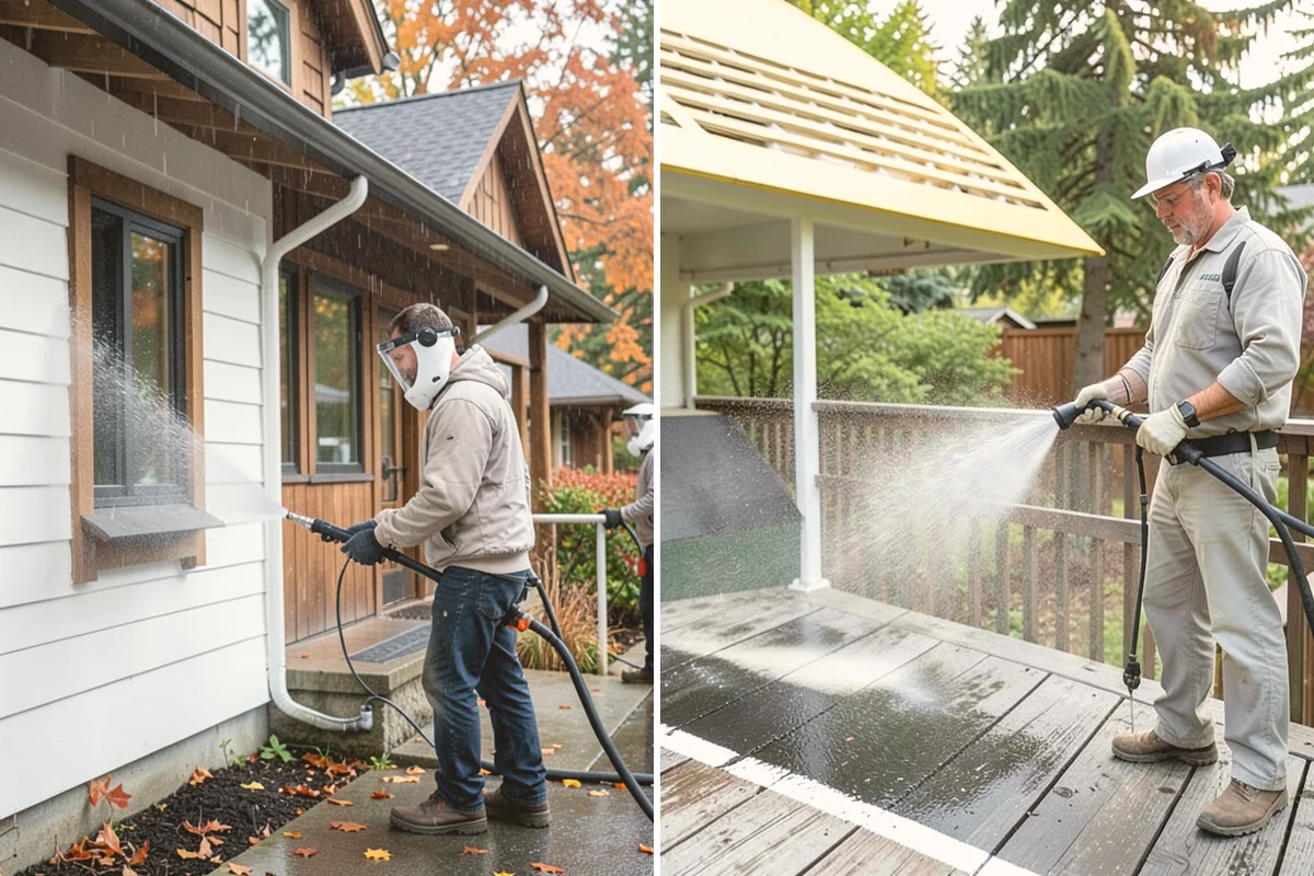 Deck Restoration Cleaning in Langley, Island County, WA - Assess board condition and plan the stages