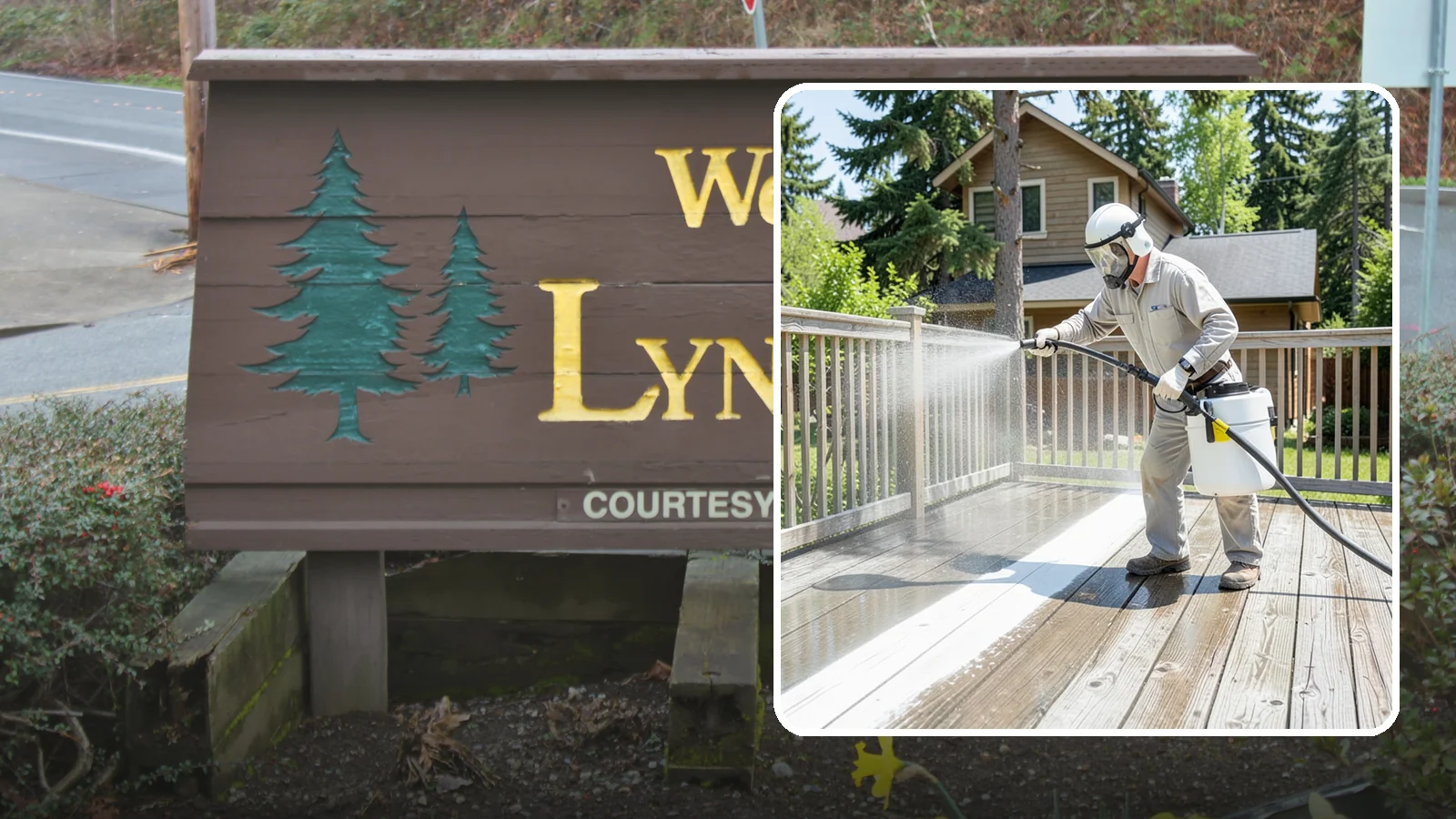 Deck Restoration Cleaning in Lynnwood, Snohomish County, WA - Deep-restore a neglected deck through staged cleaning, stripping, and brightening back to usable wood.