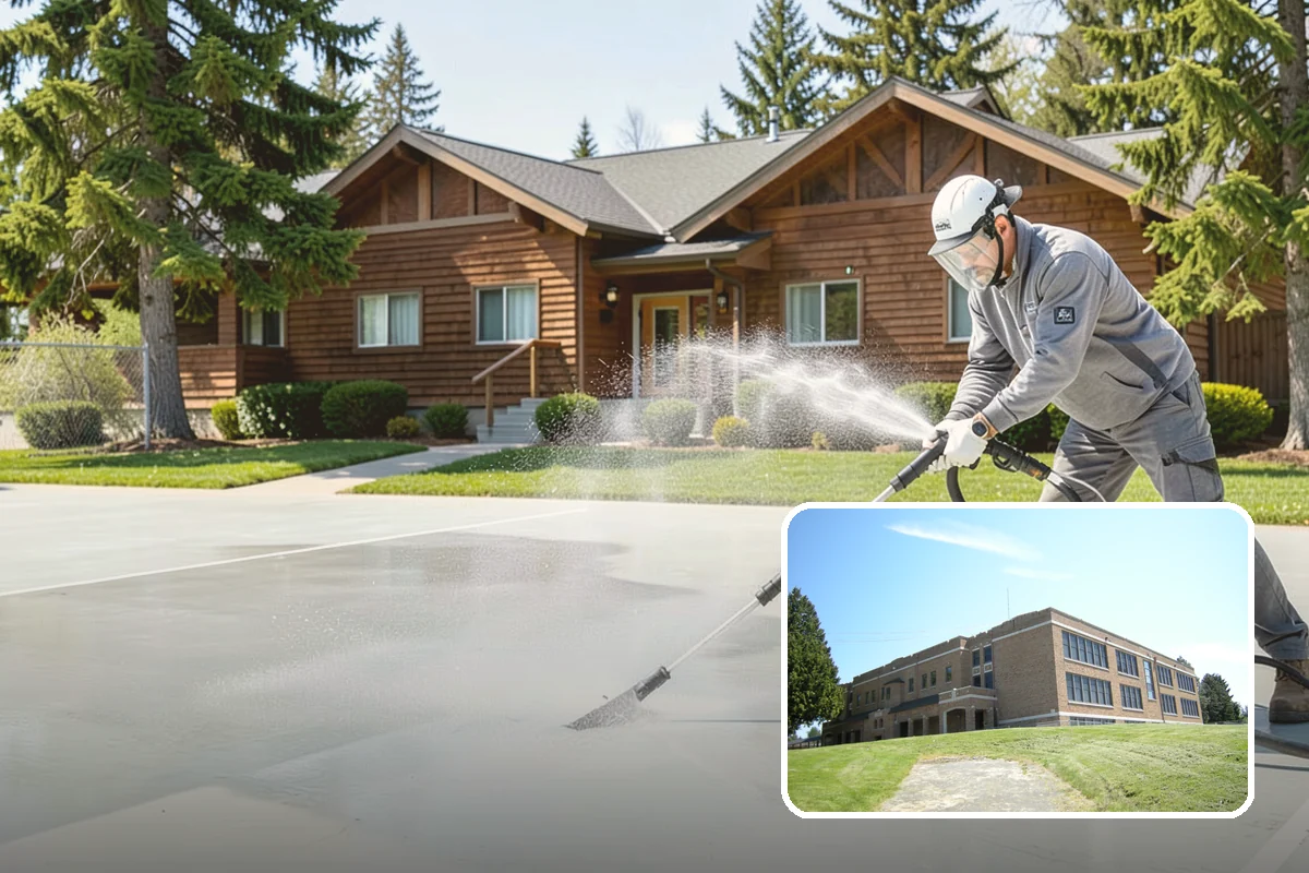 Deck Restoration Cleaning in Maple Valley, King County, WA - Recovers a neglected deck to usable wood